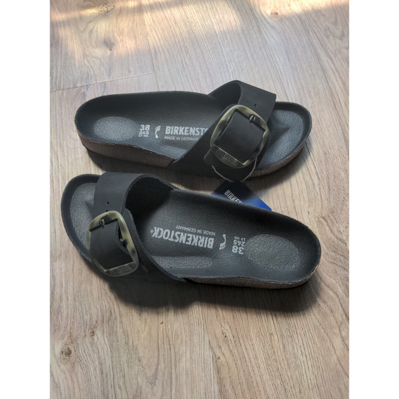 birkenstock with tortoise buckle